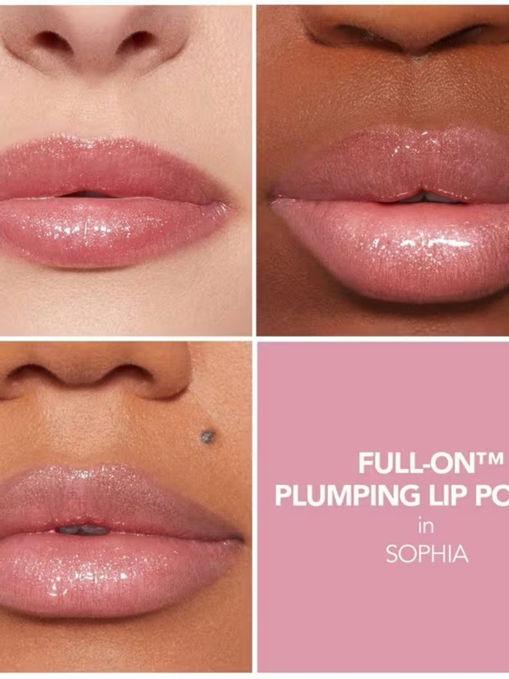 Buxom Full-On Plumping Lip Polish Sophia - Sheer Pink Gloss